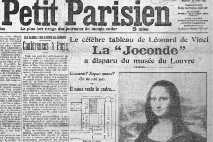 Il furto della Gioconda nel 1911 e il suo impatto sulla fama del capolavoro