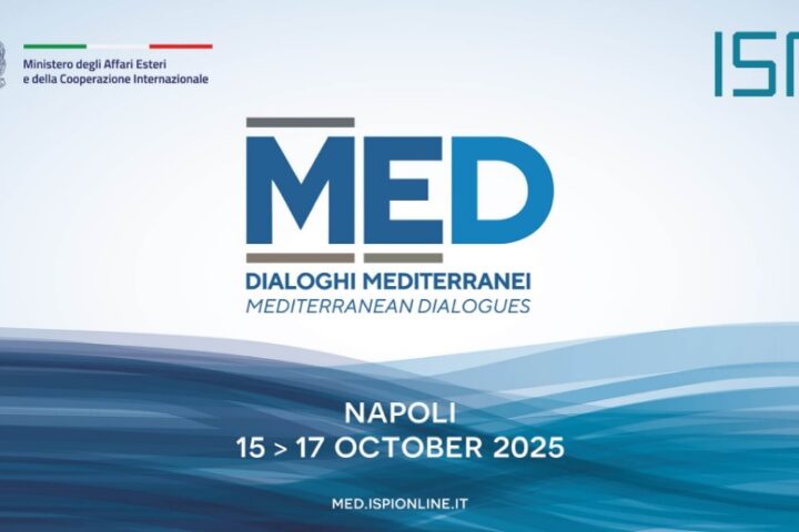 Il ministro Tajani a Napoli per l'undicesima edizione della Conferenza MED Dialoghi Mediterranei