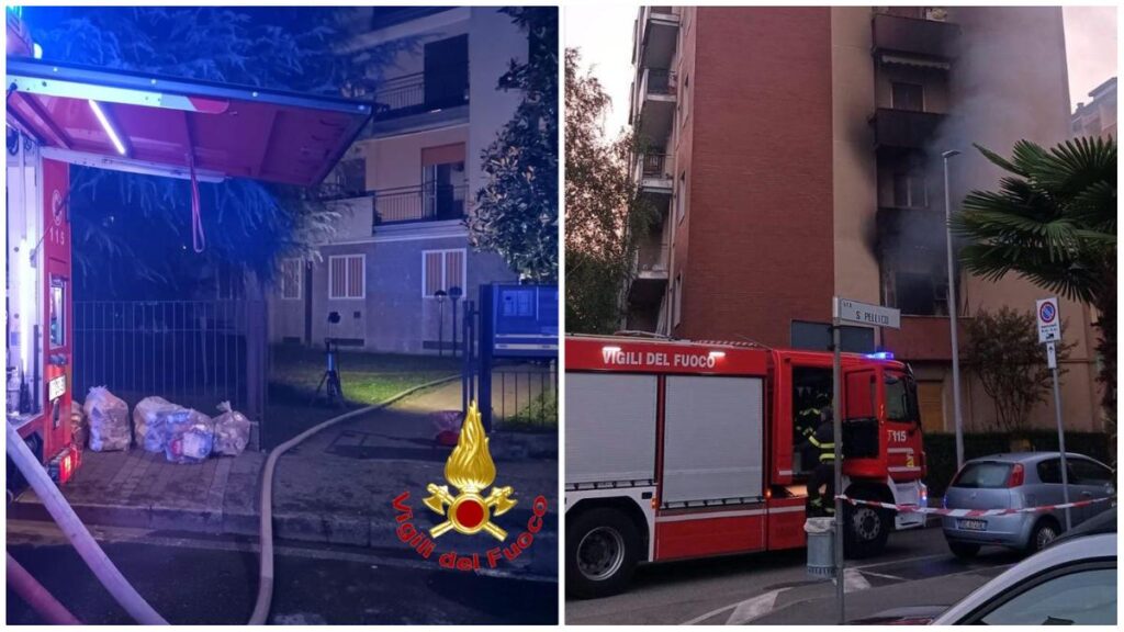 Incendio in condominio a Cornaredo: tre morti, un'intera famiglia deceduta