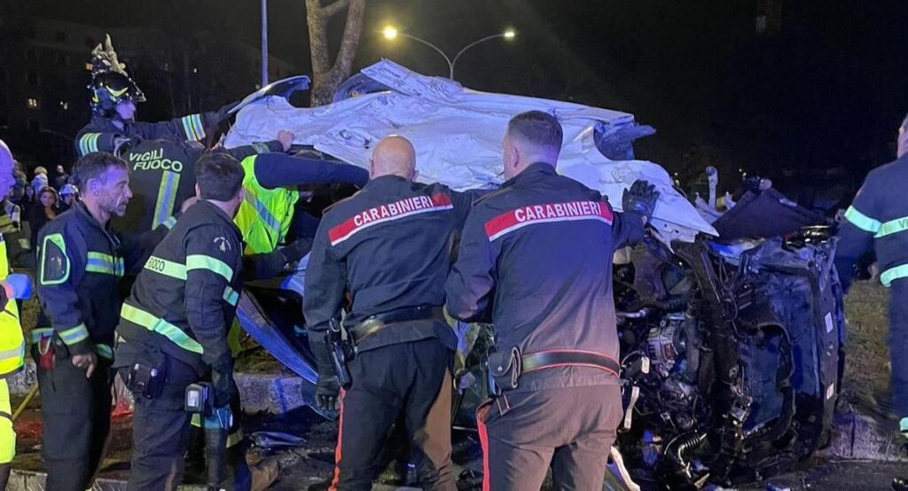 Incidente mortale a Roma: si indaga su una possibile corsa clandestina tra auto