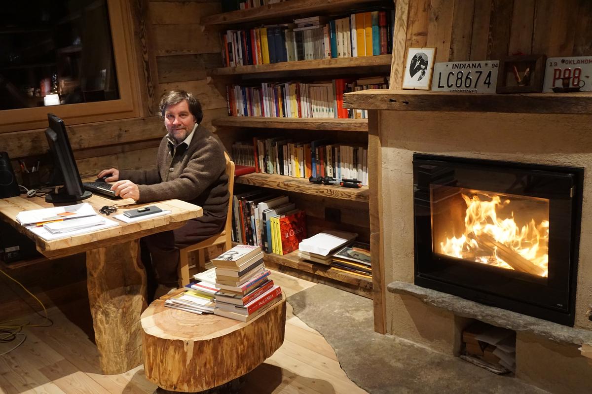 Luca Mercalli, climatologo, si trasferisce a 1.650 metri per sfuggire al riscaldamento globale