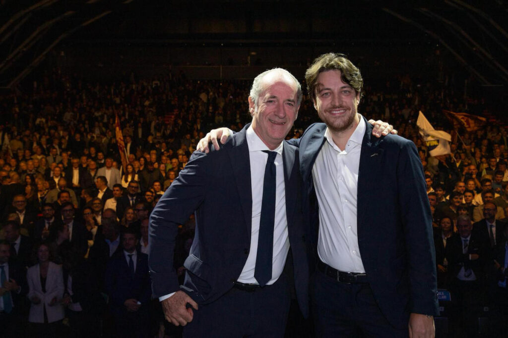 Luca Zaia annuncia la sua candidatura come capolista in Veneto per la Lega