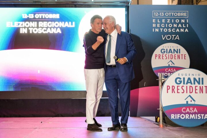Matteo Renzi: “La Casa riformista supera il 9% e punta alle Politiche in Toscana”