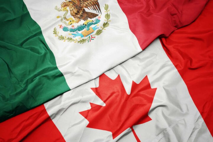 Messico e Canada firmano accordo economico bilaterale per rafforzare legami commerciali e di sicurezza