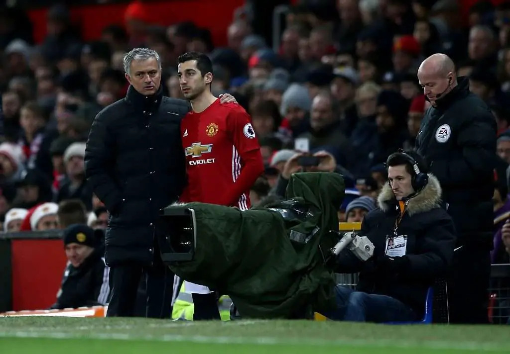 Mkhitaryan riflette sulla sua crescita con Mourinho: "Mi ha aiutato a crescere come persona"