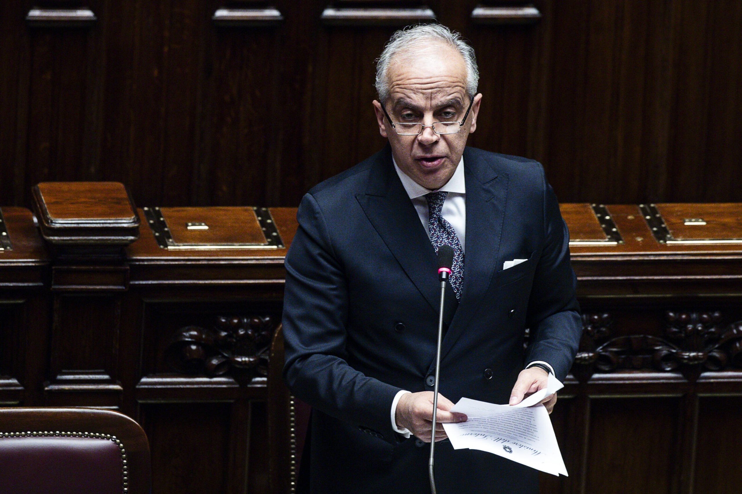 Proteste per Gaza, Piantedosi in Aula: «Disordini poco collegati al popolo palestinese»