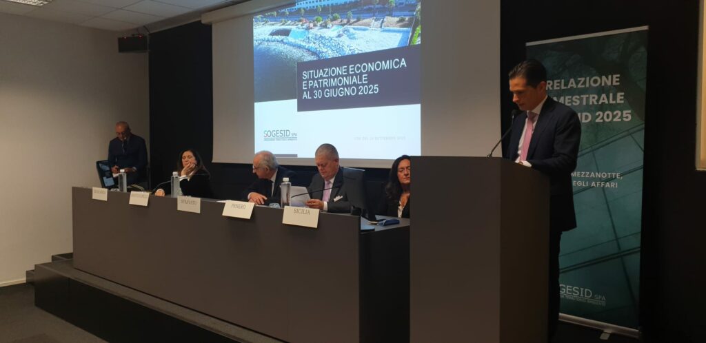 Sogesid registra un incremento dell'11,7% nel primo semestre 2025, sostenuto da ingegneria ambientale e cooperazione internazionale