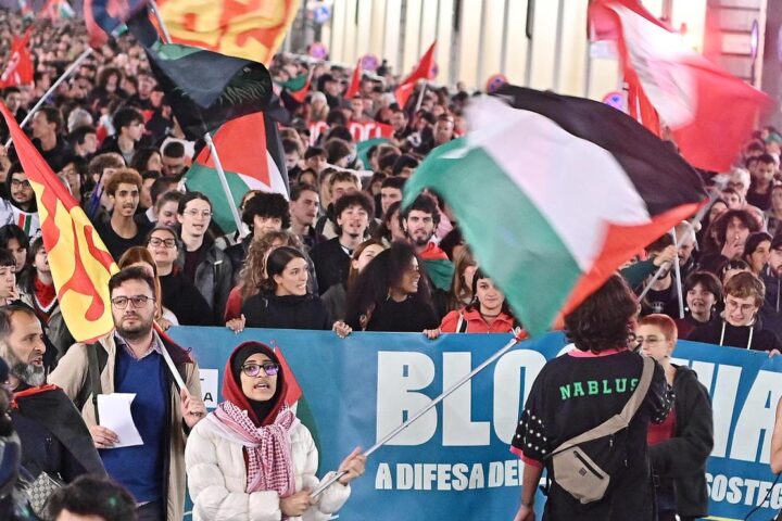 Tensione a Genova dopo la manifestazione a sostegno della Global Sumud Flotilla