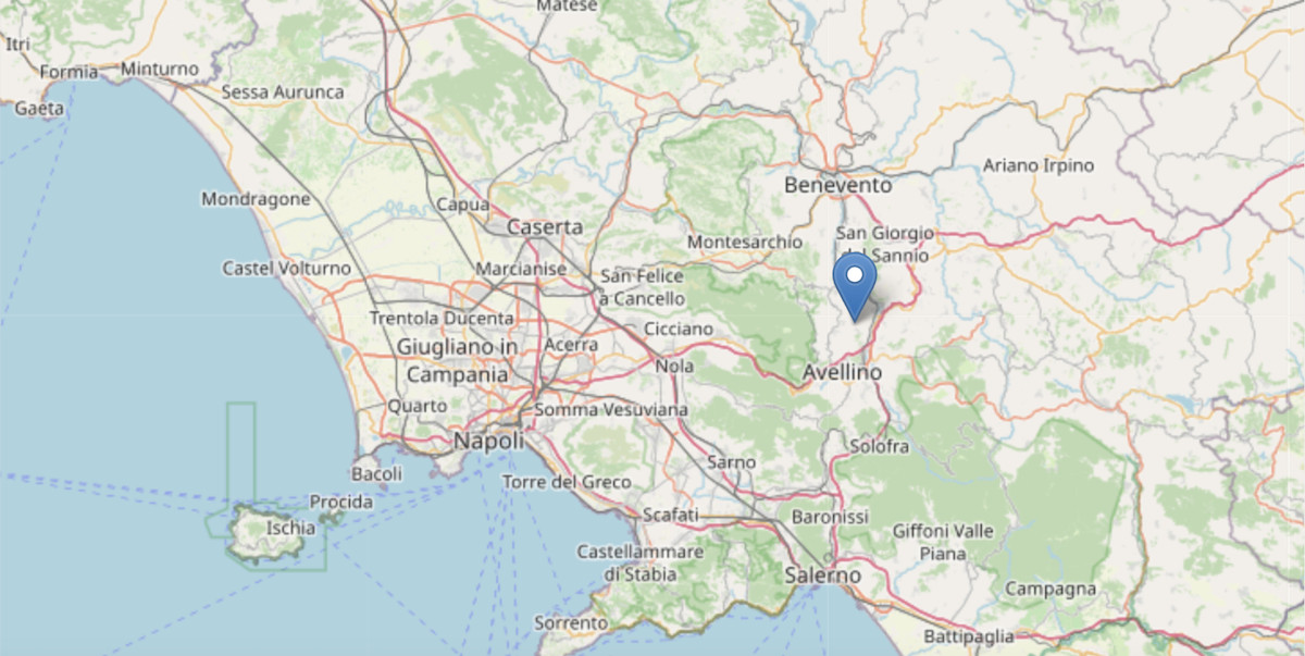 Terremoto di magnitudo 4 colpisce la provincia di Avellino senza danni segnalati