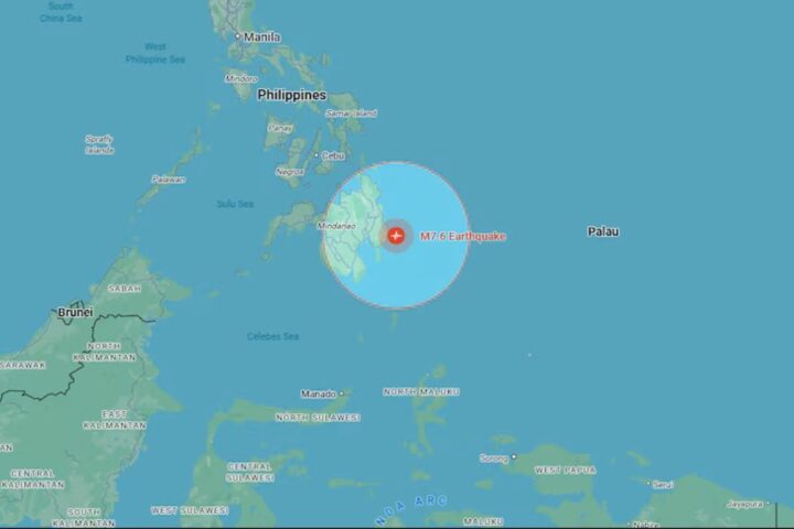 Terremoto di magnitudo 7.6 nelle Filippine, lanciata allerta tsunami per la costa orientale