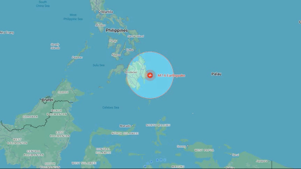 Terremoto di magnitudo 7.6 nelle Filippine, lanciata allerta tsunami per la costa orientale