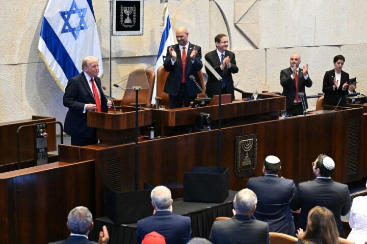 Trump alla Knesset: messaggio a Netanyahu sulla fine del conflitto