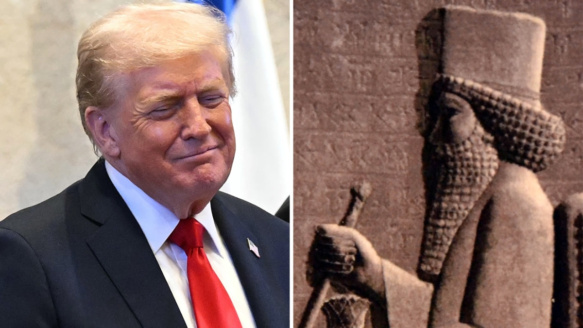 Trump paragonato a Ciro il Grande per il suo ruolo nel conflitto di Gaza