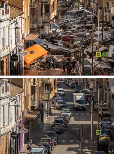 Un anno dopo le alluvioni, Valencia commemora le 229 vittime con funerali di stato
