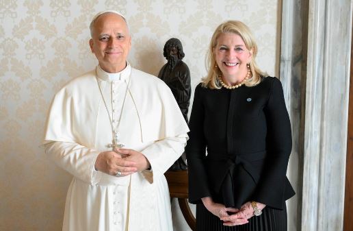 UNICEF incontra Papa Leone XIV per discutere la crescente crisi dei diritti dei bambini