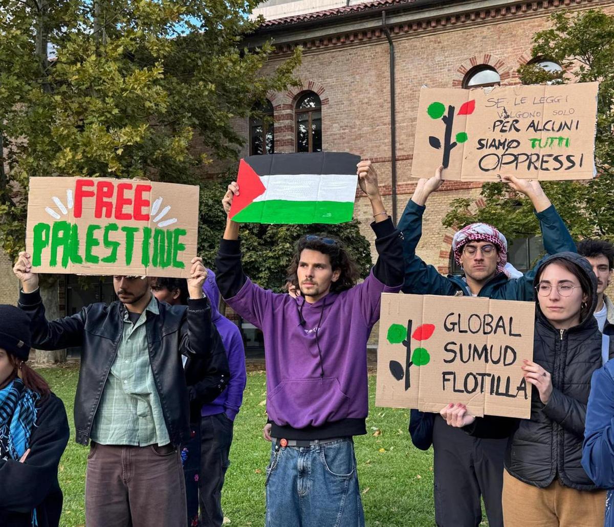 Università italiane occupate per solidarietà con la Flotilla e la causa palestinese