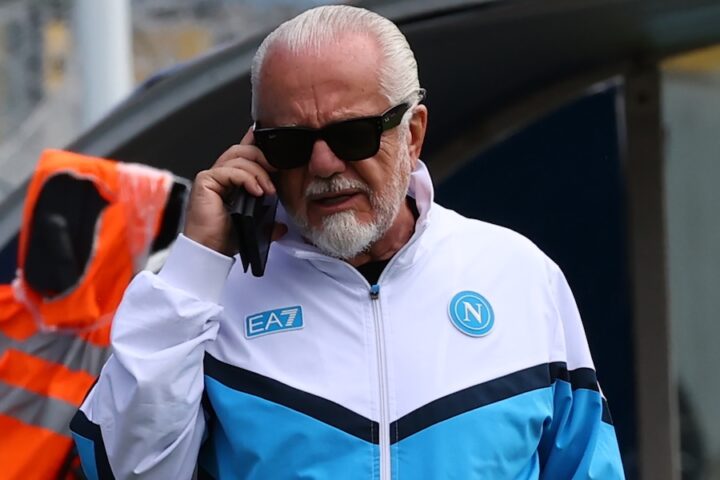Aurelio De Laurentiis, presidente del Napoli, rinviato a giudizio per falso in bilancio