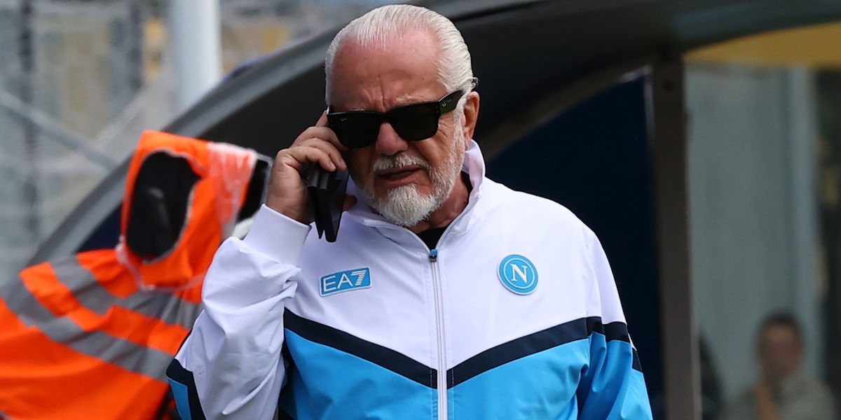 Aurelio De Laurentiis, presidente del Napoli, rinviato a giudizio per falso in bilancio