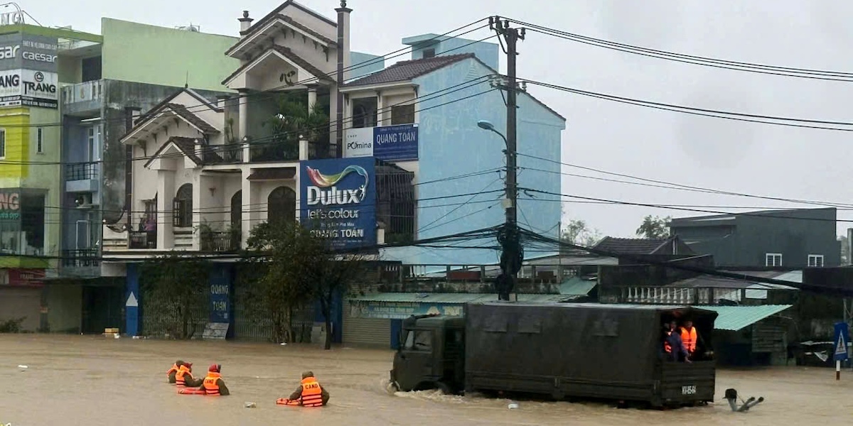 Forti piogge in Vietnam causano la morte di 41 persone e 9 dispersi