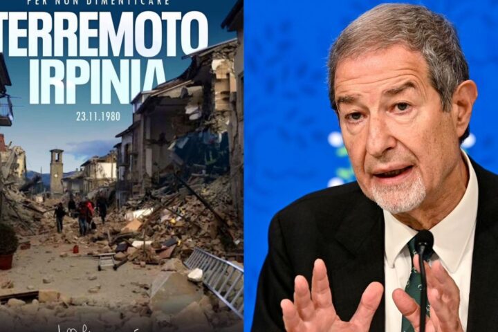 Il ministro Musumeci sbaglia foto per il ricordo del terremoto dell’Irpinia, il post suscita polemiche