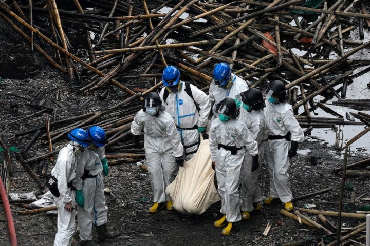 Il numero di morti nel grande incendio di Hong Kong sale a 146, ricerche per 100 dispersi proseguono