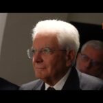 Il presidente Mattarella visita la mostra 'Ferrovie d'Italia 1861-2025' al Vittoriano di Roma