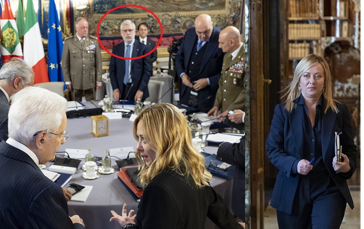 Il presunto complotto per fermare Giorgia Meloni: commenti di Francesco Garofani alla Terrazza Borromini