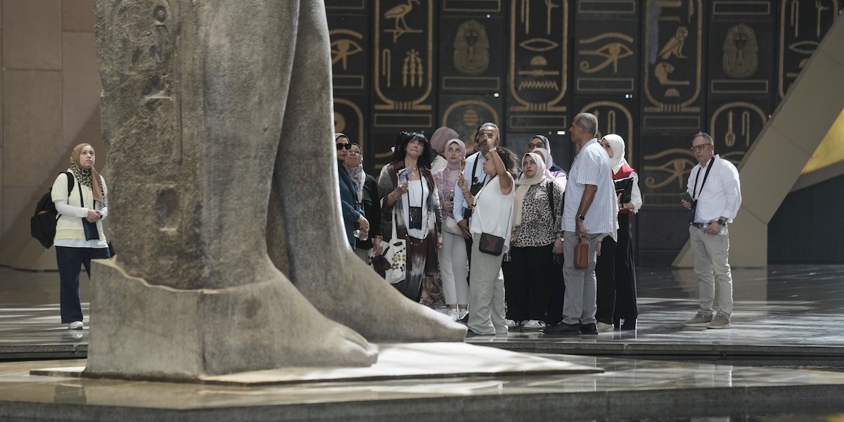 Inaugurazione del Grande Museo Egizio di Giza dopo vent'anni di attesa