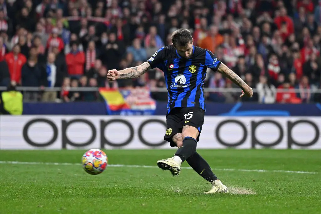 Inzaghi di Al Hilal punta il difensore dell'Inter Francesco Acerbi