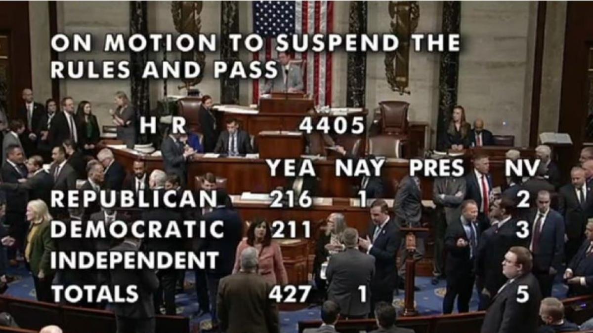 La Camera Usa approva la pubblicazione dei file del caso Epstein con un solo voto contrario