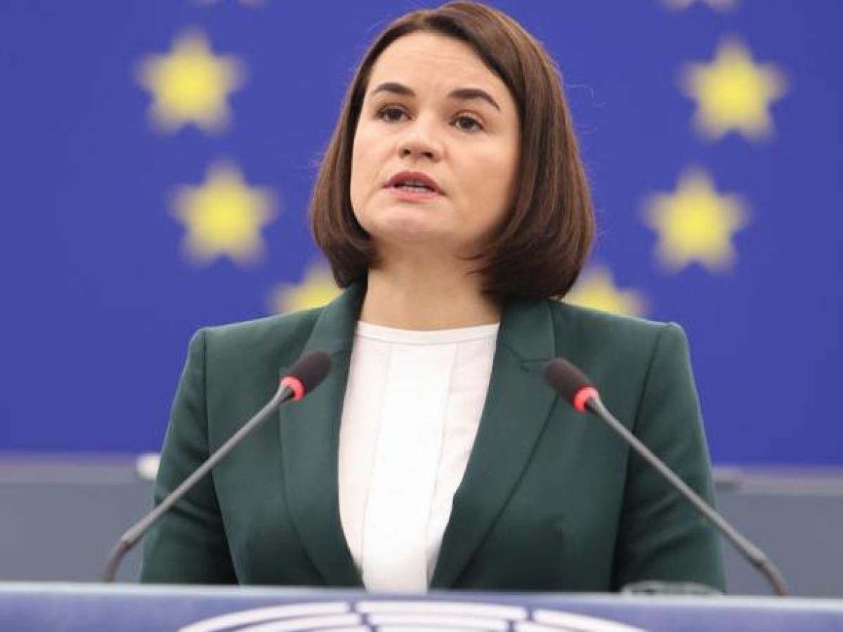 Luglio 2025: Tikhanovskaya dichiara che Ucraina lotta per valori condivisi contro l'imperialismo russo