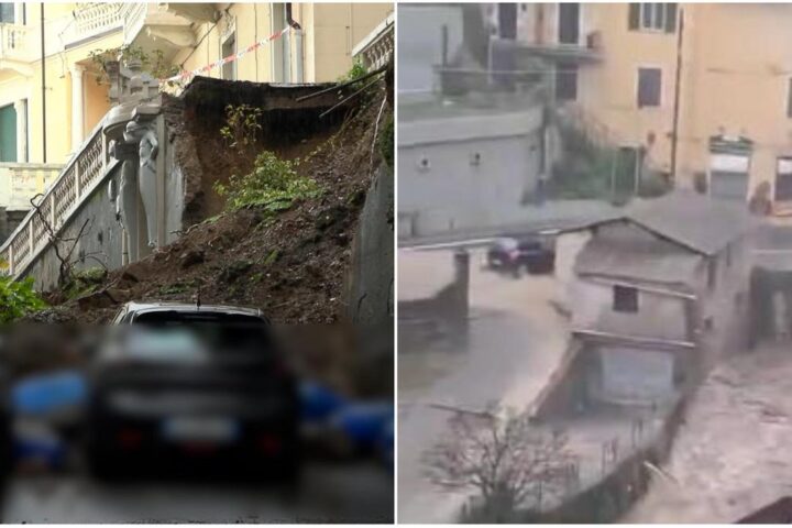 Maltempo in Liguria: trombe d’aria e allagamenti, allerta arancione a Genova