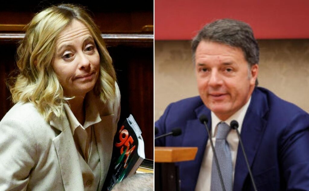 Renzi accusa Meloni di distrarre dai problemi con il complotto contro il Quirinale