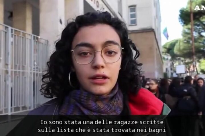 Studentessa del Giulio Cesare denuncia una lista di stupri: “Non ho paura”