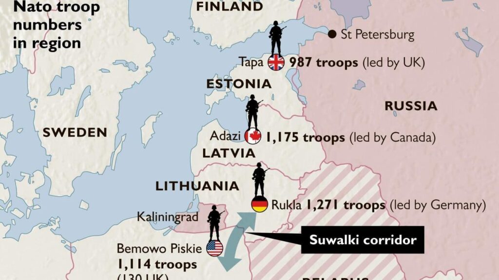 Allarme tedesco: Russia schiera fino a 360 mila soldati ai confini NATO
