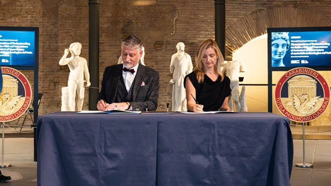 Accordo tra Italia e Usa per la tutela dei beni culturali rinnovato al Museo dell’Arte Salvata