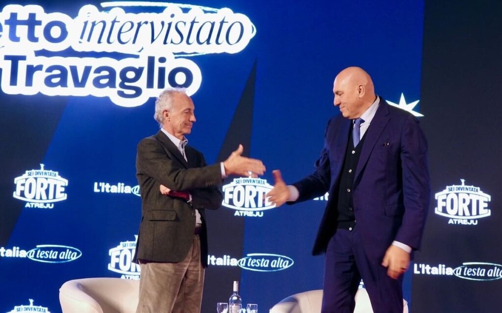 Crosetto interviene ad Atreju: «La guerra in Ucraina non è colpa della Nato»