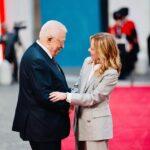 Giorgia Meloni incontra Mahmoud Abbas e discute cessate il fuoco e stabilizzazione di Gaza