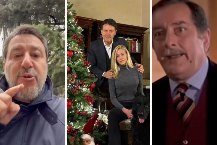 I messaggi di auguri di Natale dai leader politici italiani: tra ironia, polemiche e riflessioni sociali