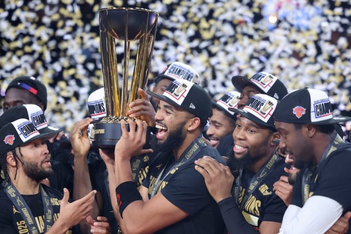 I New York Knicks vincono la NBA Cup, primo trofeo dal 1973 con vittoria sugli Spurs