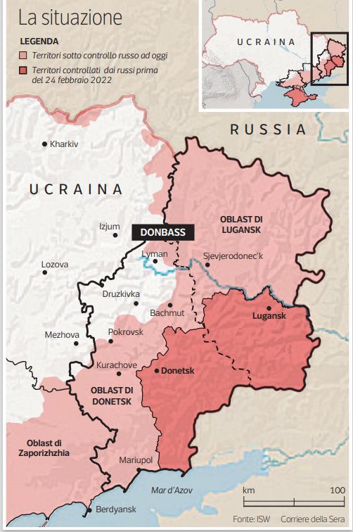 Il Donbass e il suo ruolo decisivo nella guerra in Ucraina: interessi di Mosca e Kiev