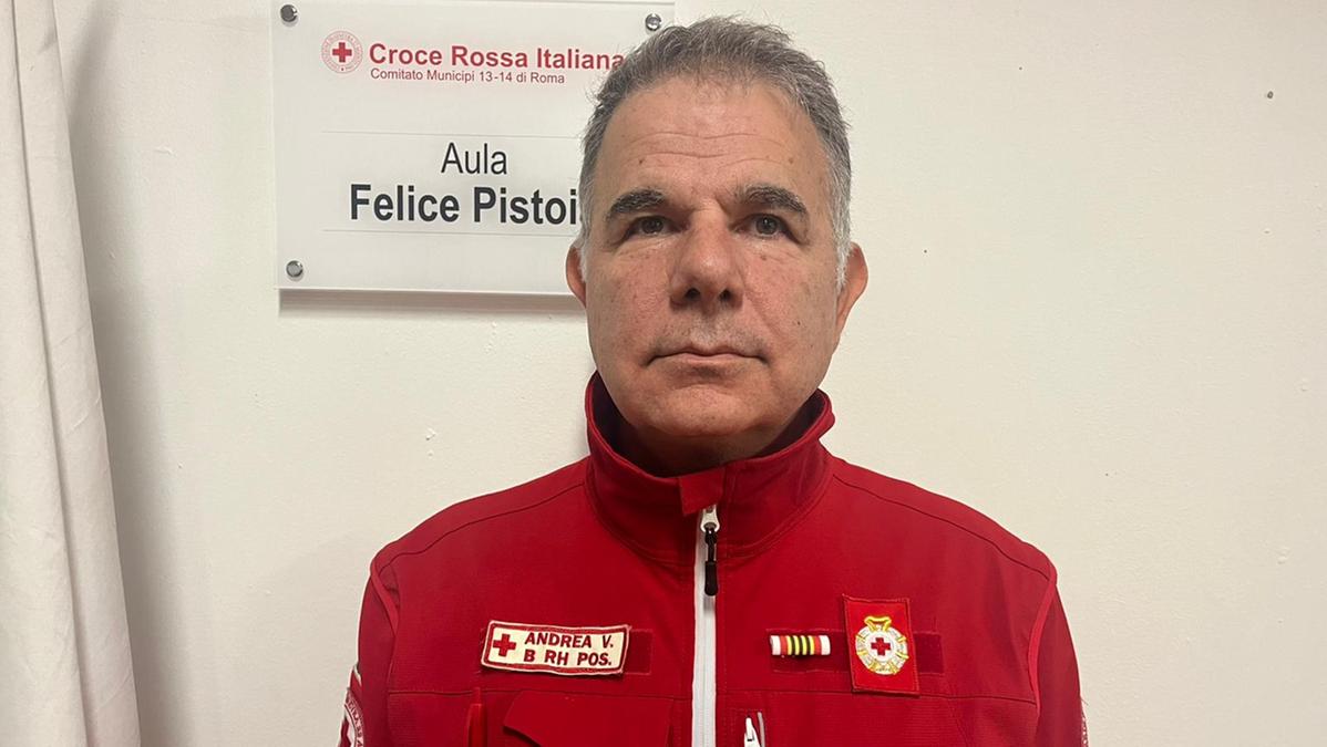 La storia di Andrea Vulterini, volontario della Croce Rossa impegnato per l'inclusione sociale a Roma