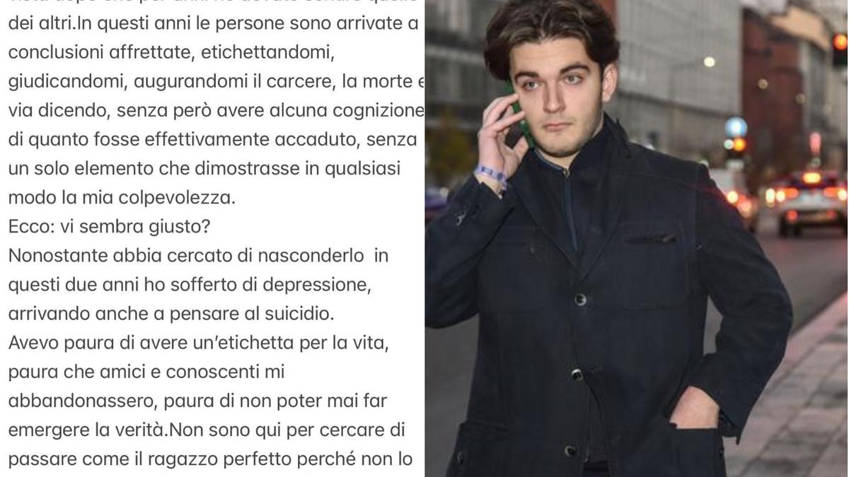 Leonardo La Russa parla di depressione e pensieri suicidi dopo accuse di revenge porn