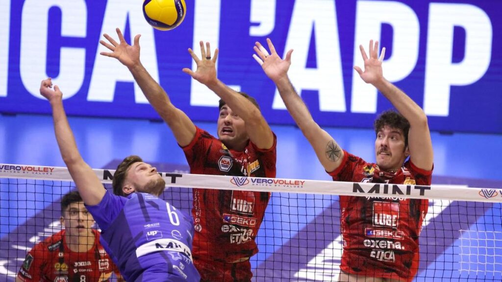 Lube Civitanova subisce un pesante ko contro Vero Volley Monza in trasferta