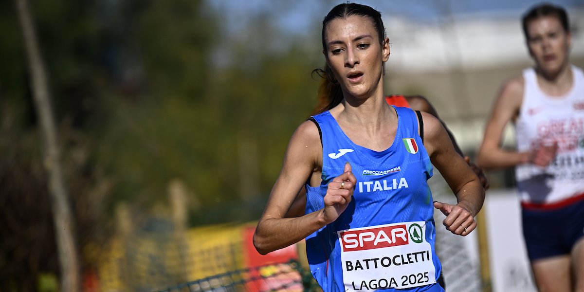 Nadia Battocletti conquista l'oro agli Europei di corsa campestre a Lagoa, Portogallo