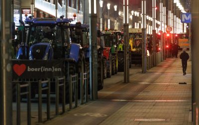 Proteste a Bruxelles contro l'accordo commerciale tra UE e Mercosur durante il Consiglio Europeo