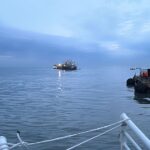 Rimossa la nave cargo Guang Rong incagliata a Marina di Massa dopo 11 mesi