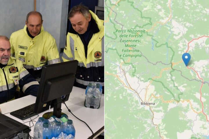 Sciame sismico tra Toscana ed Emilia Romagna, scosse avvertite in provincia di Arezzo