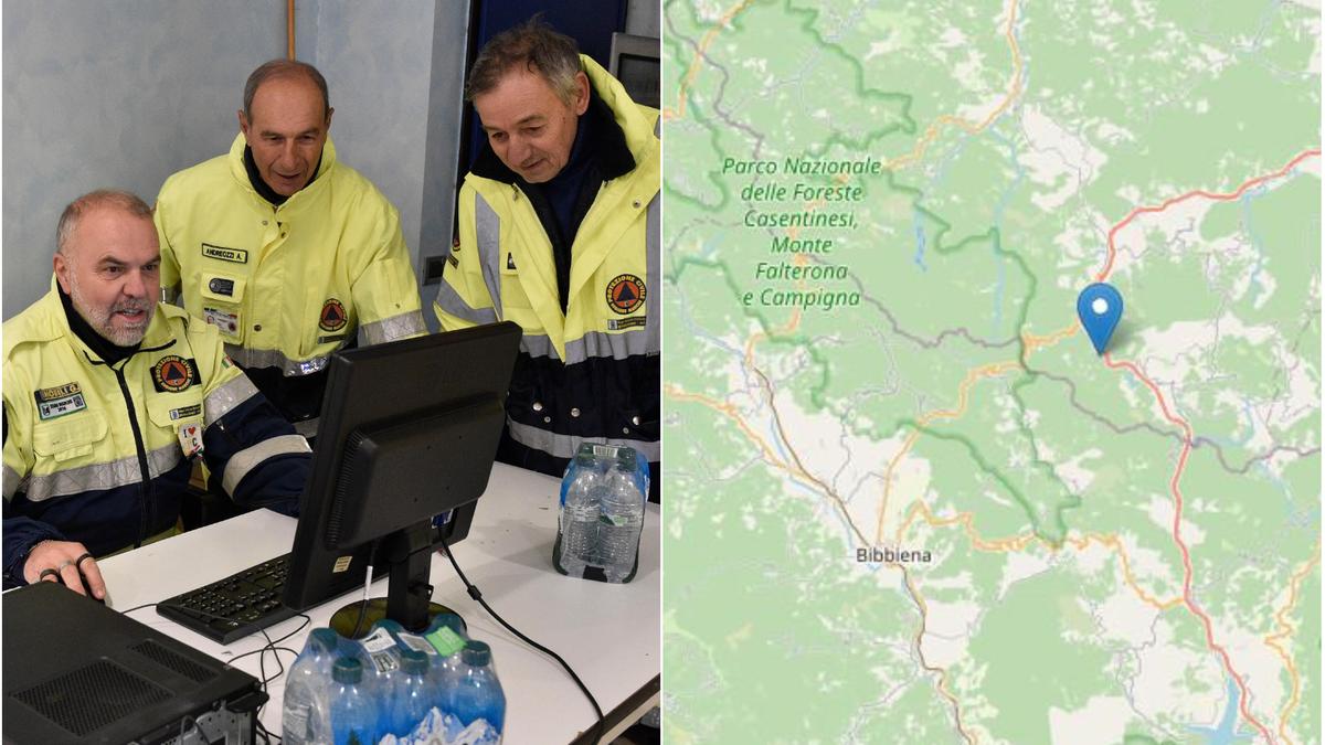 Sciame sismico tra Toscana ed Emilia Romagna, scosse avvertite in provincia di Arezzo