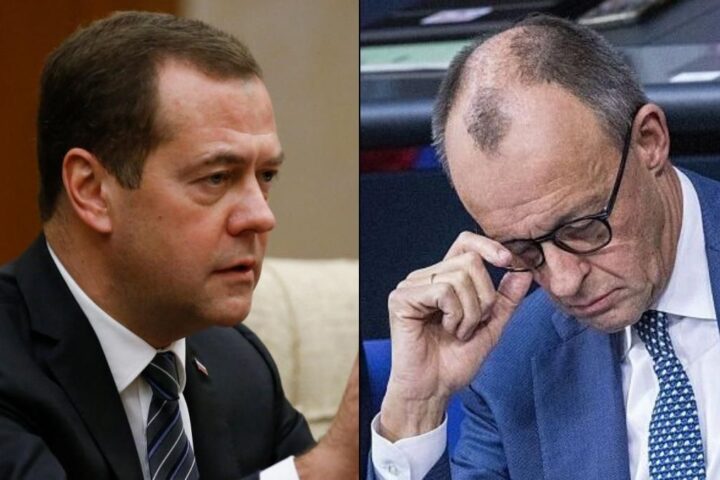 Medvedev minaccia il rapimento del cancelliere tedesco Merz